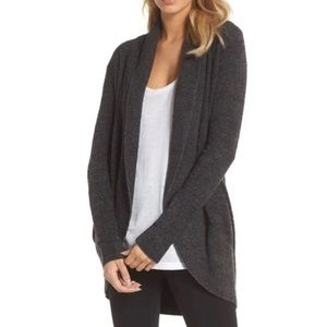 Barefoot Dreams Black Cozychic Lite Terry Style Cardigan Size M
